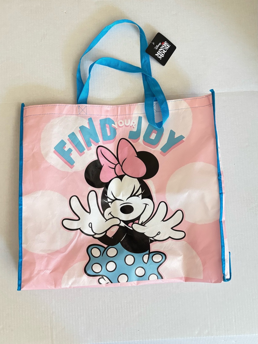 Disney Minnie Mouse Extra large shopping tote bag storage